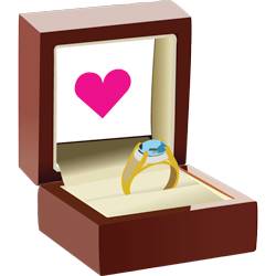 The box of love would be a good present for Valentine's Day