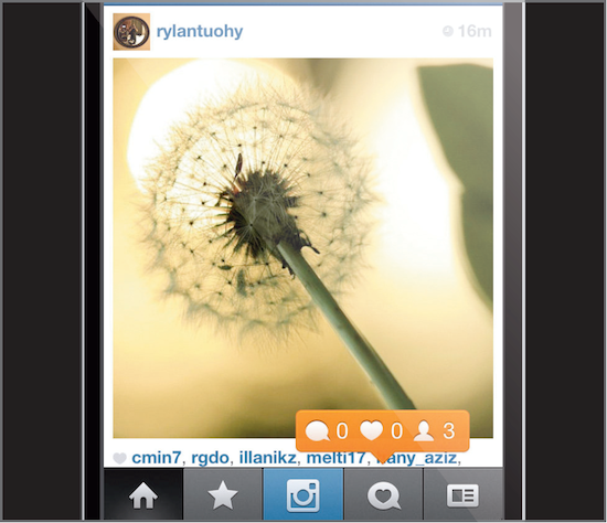 Upload and share your images on your Instagram account