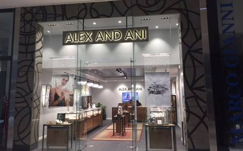 The 'concept' store is one of nine Alex and Ani company-owned retail outlets to open in the lead-up to Christmas