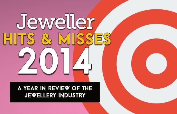 <em>Jeweller</em> looks at the <em>Hits & Misses</em> of the jewellery industry in 2014