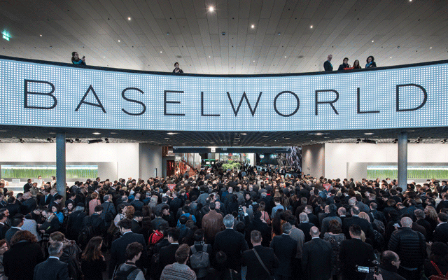 After this year's Baselworld, organisers announced they would reduce the duration of the 2018 show. Image courtesy: Baselworld