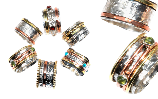 Mountain Creek Jewellery’s spinning rings