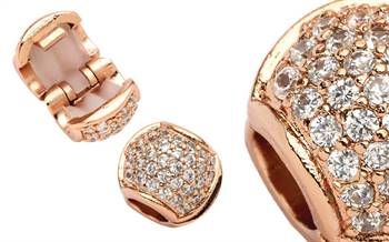 Kela's Celeste Diamante in Rose Gold charm