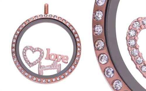 Love Lockets' crystal locket