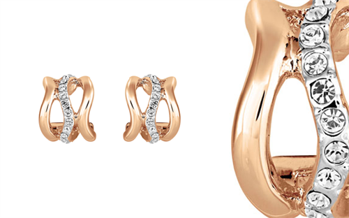 Buckley London’s Bayswater collection hoop earrings