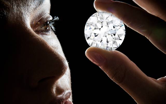 One of the world's most unique white diamonds has recently been unveiled to the public. Image courtesy: Sotheby's