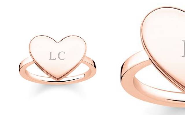 Thomas Sabo’s Love Bridge signet ring