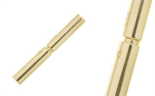 Peekays Findings’ yellow gold bayonet clasp