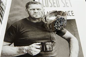 A Rolex watch gifted by actor Steve McQueen is for sale in New York