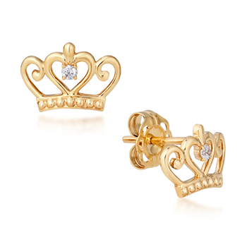 Couture Kingdom Disney crown earrings