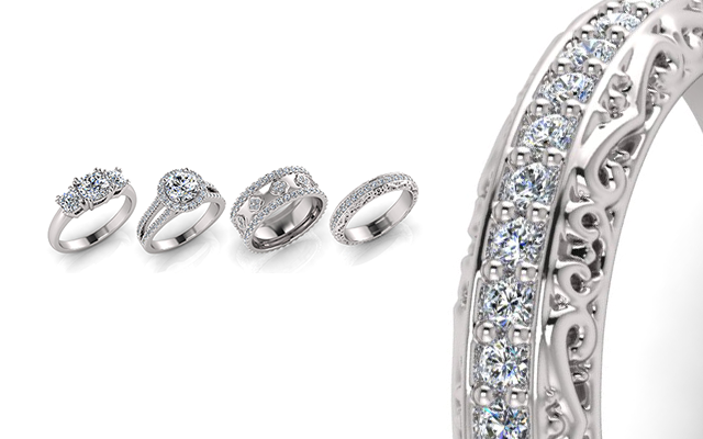 JewelMounts diamond ring collection