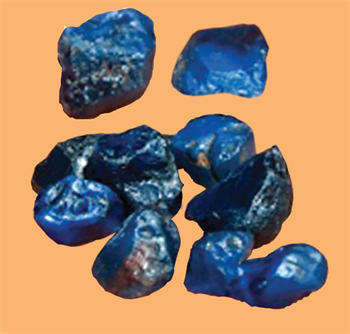 Rough Ethiopian sapphires. Image courtesy Wim Vertriest/GIA