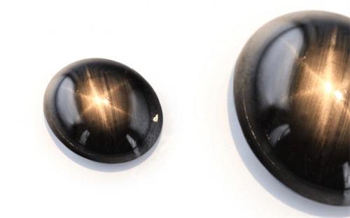 O'neils Affiliated black sapphire gemstone