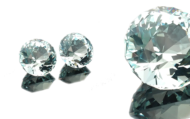 Bespoke Gems’ pair of fine Mozambique aquamarine gemstones