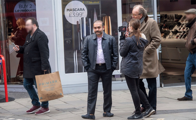 Fugitive Indian jewellery tycoon Nirav Modi is now based in London. Image credit: Paul Grover for The Telegraph