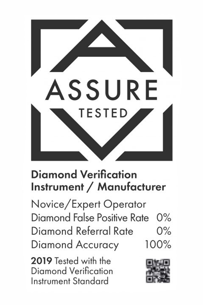 The ‘Assure tested’ logo will be applied to certified machines.