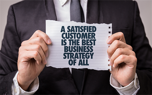 In retail, customer service comes first