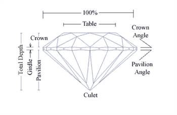 Jewellers input measurements from a diamond’s grading certificate and the program does the rest.