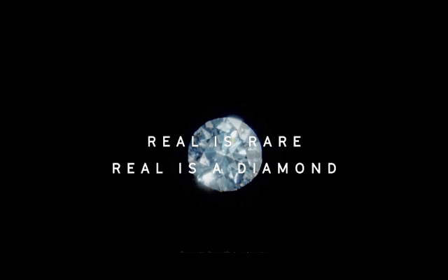 The DPA’s latest campaign focuses on the ‘essential truths’ of natural diamonds. Image credit: DPA/YouTube