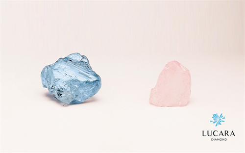 Two gem-quality fancy colour diamonds have been recovered at the Karowe mine in Botswana, including an ultra-rare pink.