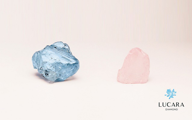 Two gem-quality fancy colour diamonds have been recovered at the Karowe mine in Botswana, including an ultra-rare pink.