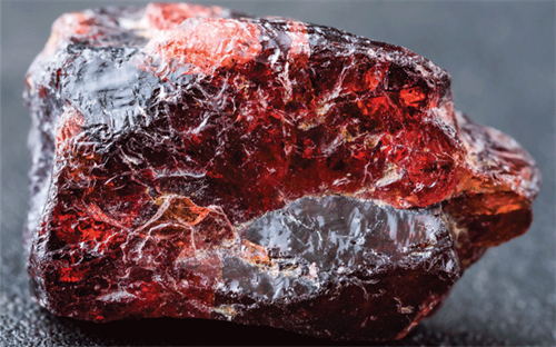 Garnet gemstone