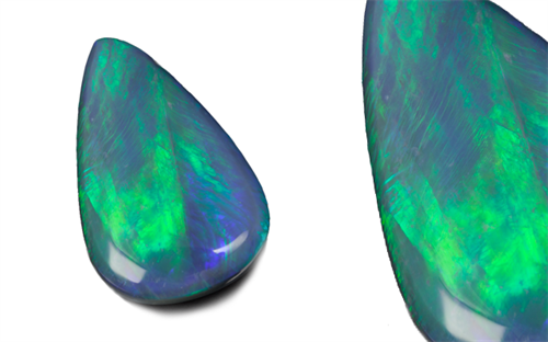 O’Neils Affiliated’s freeform solid black opal