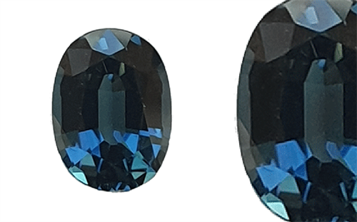 K & K Export Import’s blue sapphire.