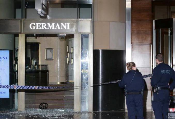 Germani Jewellery was targeted by burglars. Image credit: Bill Hearne