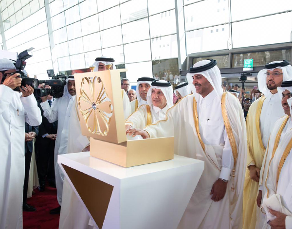 Qatari officials and VIPs open the 2020 show