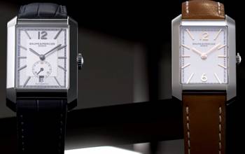 Two models from the Hampton Collection, as shown in Baume & Mercier