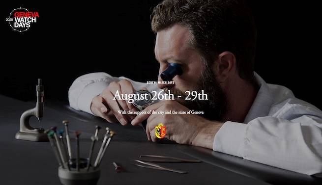 Geneva Watch Days, an independent event featuring more than 10 watch manufacturers, will take place on 26-29 August.