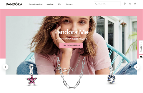 Pandora has shifted its focus to targeting a younger generation of consumers through the use of Gen-Z role models like Millie Bobbie Brown.