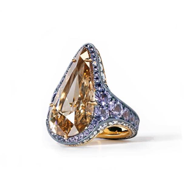 12-carat ring by David & Michael Robinson