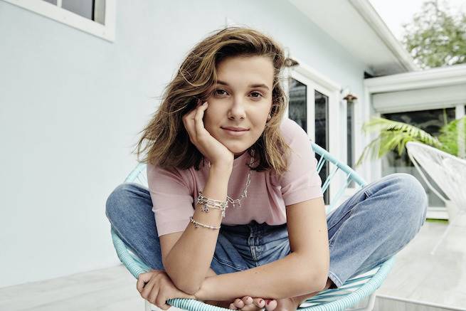 Investors have shown renewed confidence in Pandora Jewelry. Pictured: Hollywood star Millie Bobby Brown in a recent Pandora campaign.