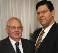 Chaim Even-Zohar and Pranay Narvekar, diamond industry analysts