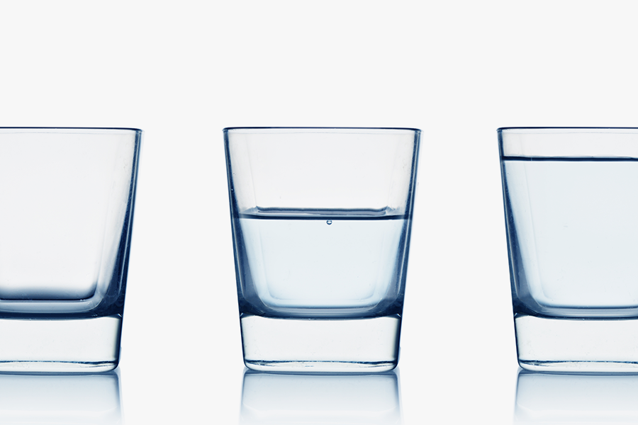 Challenge your assumptions and biases when assessing your ‘glass’.