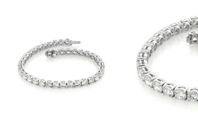 Diamond Tennis Bracelet by Miamor