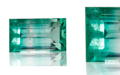 The Gemstone Trading Company’s 3.59-carat mint green Torrington emerald.