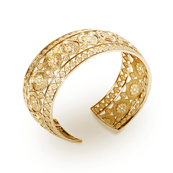 'Mauresque' cuff by Natalie Barney.