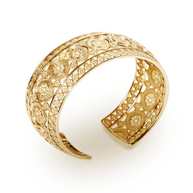 'Mauresque' cuff by Natalie Barney.