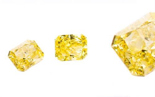 Lost River Diamonds' collection of beautifully matched yellow diamonds.