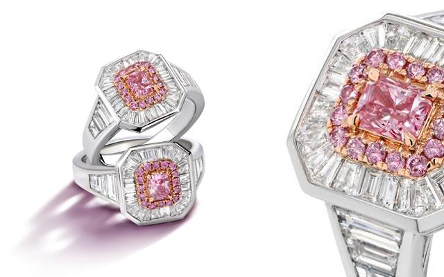 The Pink Kimberley Sunset Ring.