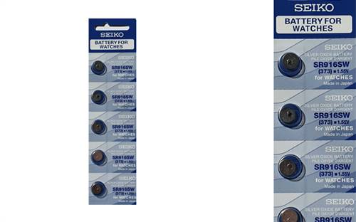 Seiko watch batteries from The Battery Man.