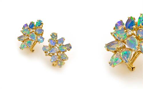 Opals Australia opal-set jewellery.