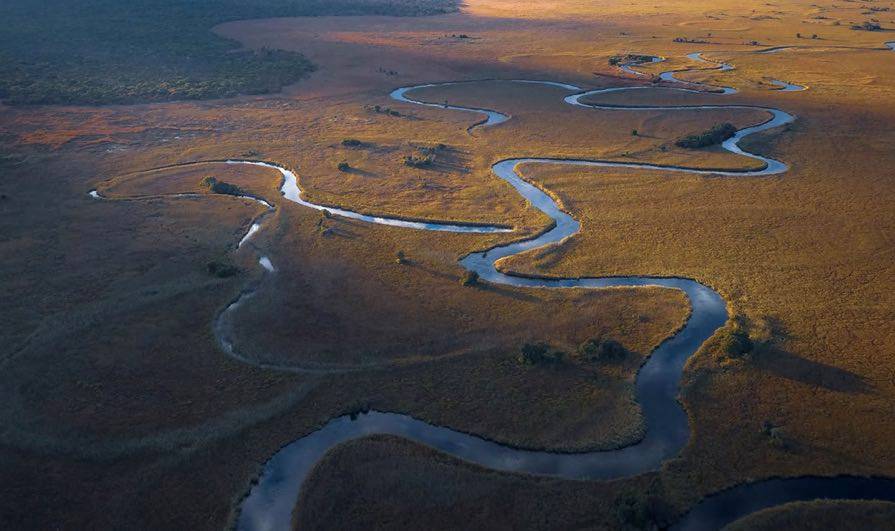 The company is contributing resources towards the protection of the Okavango Delta and Basin in southern Africa. Image credit: Kostadin Luchansky/National Geographic