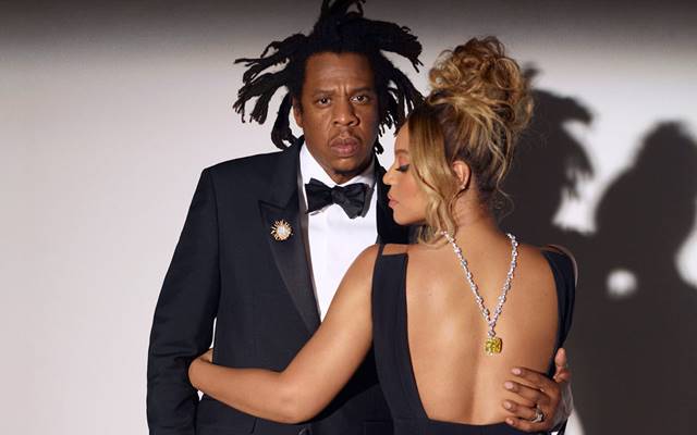 Jay Z and Beyoncé – wearing the Tiffany Diamond – in the new Tiffany & Co. campaign 