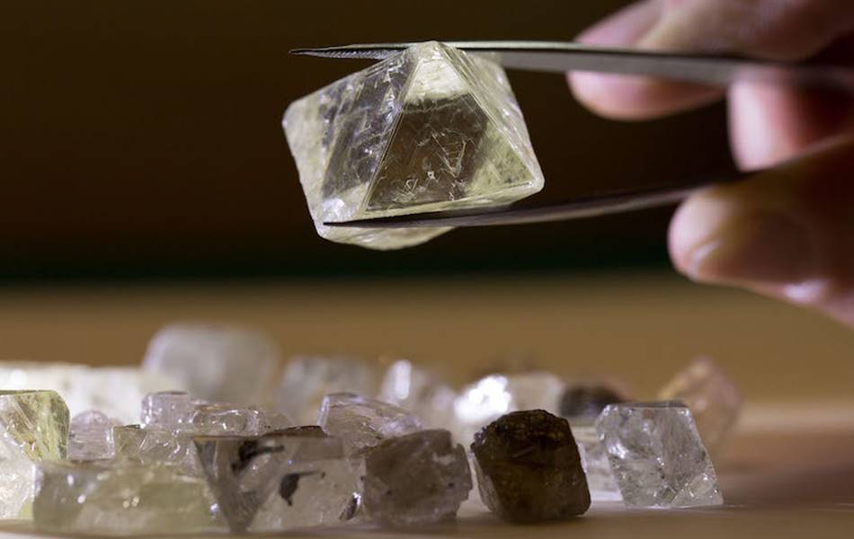 De Beers and Alrosa, two of the world’s leading diamond producers have reportedly raised prices of rough diamonds in January to start of the 2022 trading season. Image: Alrosa