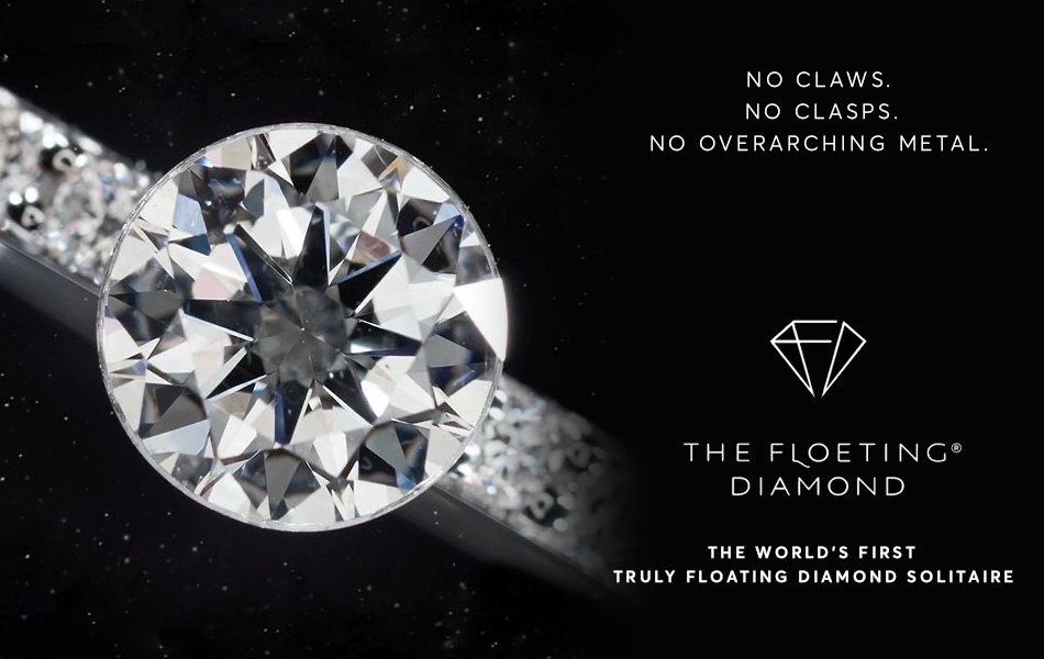  It took two decades, millions of dollars, and a box of ruined and ‘exploded’ diamonds for Wellington jeweller Ian Douglas to create a setting with no claws or clasps that left the diamond completely unhindered by metal.