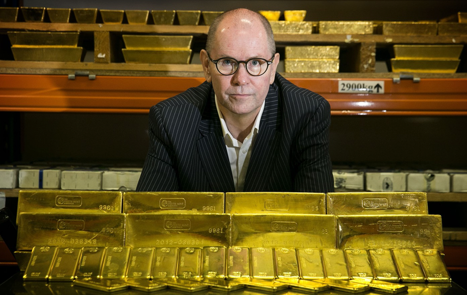 Richard Hayes signed on for an additional five-year contract with Perth Mint last November, but resigned October 13 citing 'health reasons'. His departure comes after an investigation into a software project that was found to have cost over $100 million. <b>Image:</b> The Perth Mint